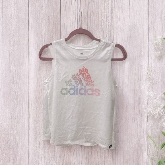 Adidas Girl Kids Sleeveless Top | SIZE XL (14-16) - Picture 1 of 4
